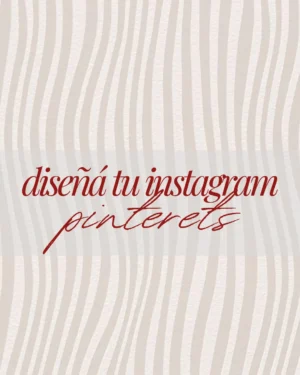 pinterest Kit: Diseñá tu instagram pinterest