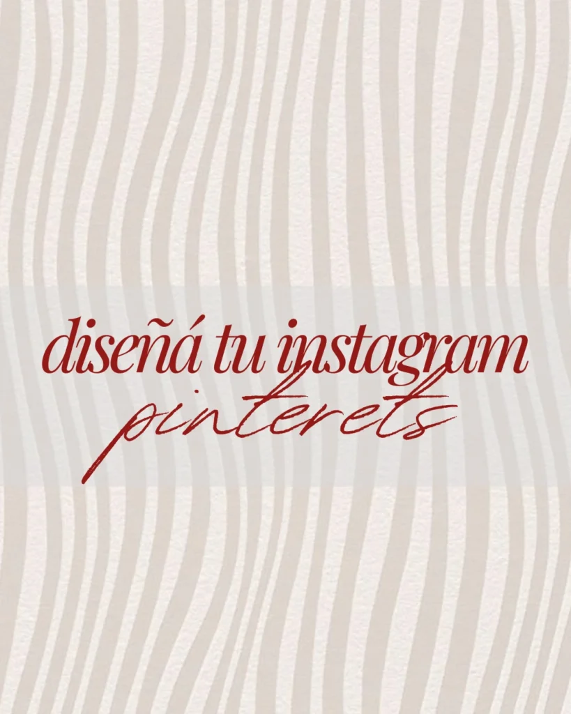 Kit: Diseñá tu instagram pinterest